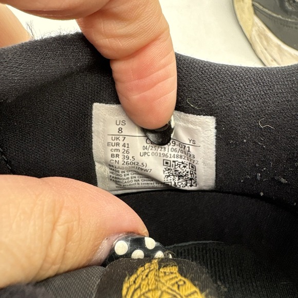 Nike Air Jordan Men's 8 Legacy 312 Low‎ Black Metallic Gold Lace Up Shoes - Picture 7 of 12